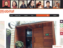 Tablet Screenshot of habitatshanghai.com